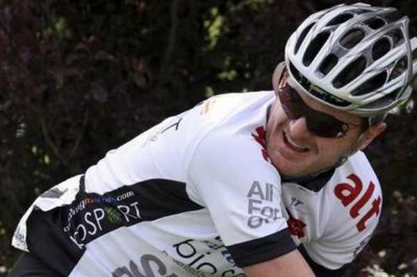 Cyklista Floyd Landis.