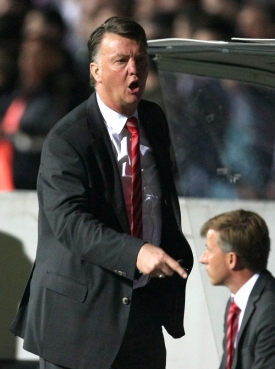 Trenér Bayernu Louis van Gaal.