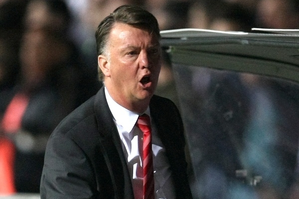 Trenér Bayernu Louis van Gaal. 