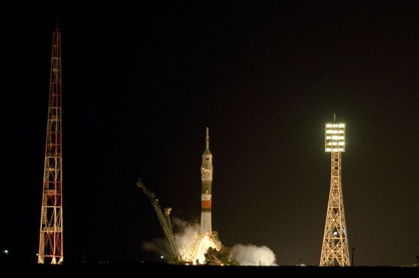 Ruská vesmírná nákladní loď Progress se spojila s ISS. 