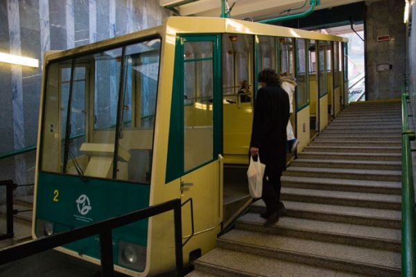 Jak bude vypadat londýnská lanovka? (foto z petřínské dráhy)