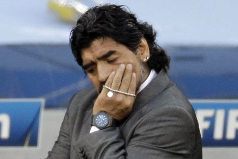 Diego Maradona. 