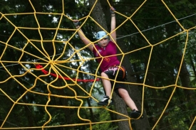 Obratnost i zábava. Monkey park ve Špindlerově Mlýně.