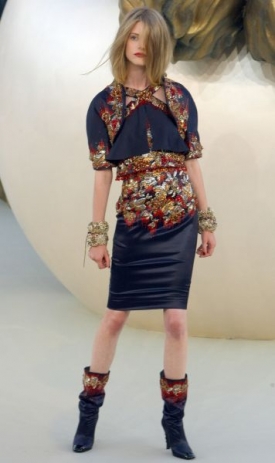 Jeden z modelů Karla Lagerfelda.