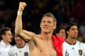 Německý fotbalista Bastian Schweinsteiger.