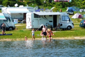 Kemp Lipno Modřín.