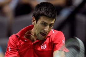 Srbský tenista Novak Djokovič.