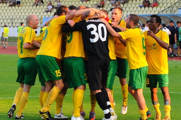 Fotbalisté Žiliny, ilustrační foto.