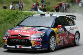 Sébastien Loeb na bulharském asfaltu.