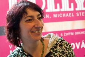 Herečka Simona Babčáková.