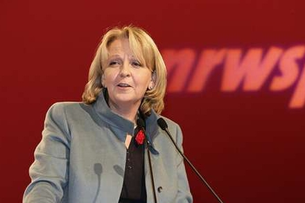 Kraftová, nová šéfka vlády NRW.