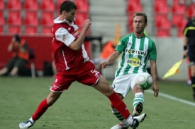 Momentka z utkání Bohemians 1905 - Slavia.