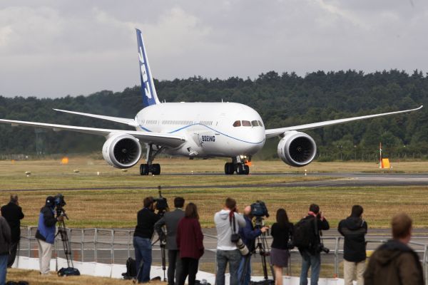 Dreamliner je prvním novým typem od Boeingu od roku 1995.