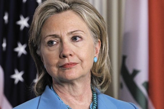 Americká ministryně zahraničí Hillary Clintonová.