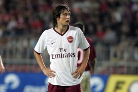 Tomáš Rosický v dresu Arsenalu.