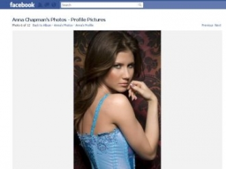Anna Chapmanová na Facebooku.