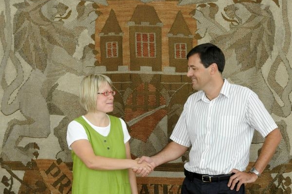 V koalici máme větší šanci. Petra Kolínská a Jiří Witzany.