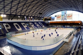 Zimní stadion v Popradu, kde má hrát KHL Hradec Králové.