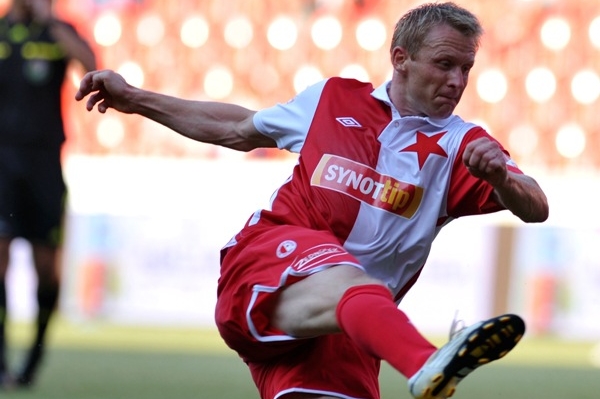Stanislav Vlček ze Slavie Praha.