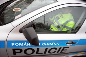 Dvě hlídky dopravních policistů se měly na D1 poprat.