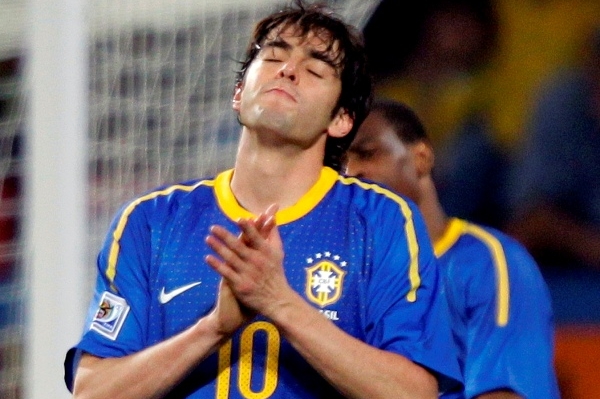 Kaká v brazilské reprezentaci prozatím končí.