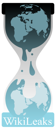 Na WikiLeaks národní zákony nedosáhnou (logo projektu). Na WikiLeaks národní zákony nedosáhnou (logo projektu).