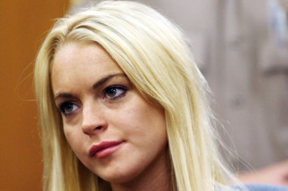Hollywoodská hvězda Lindsay Lohanová. 