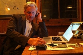 Zakladatel WikiLeaks Julian Assange.