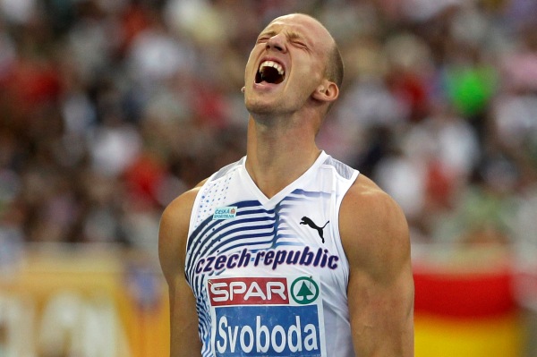 Zmar překážkáře Svobody.