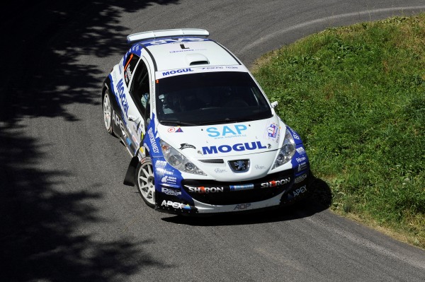 Roman Kresta během letošní Rallye Bohemia.