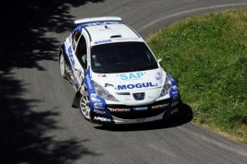 Roman Kresta během letošní Rallye Bohemia.