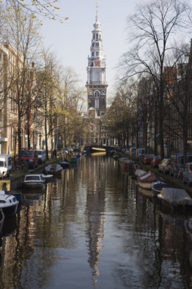 Na seznamu je i 14 kilometrů amsterodamských kanálů.