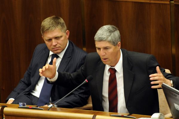 Robert Fico vs. Béla Bugár z &quot;maďarské&quot; strany Most-Híd.