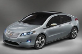 Hybridní Chevrolet Volt modelového roku 2011.