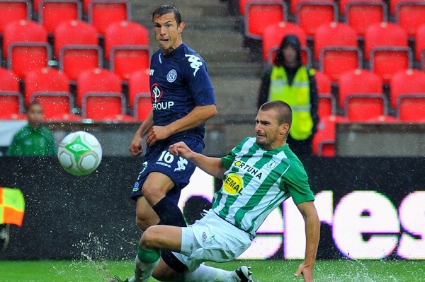 Momentka z utkání Bohemians 1905 - Slovácko.