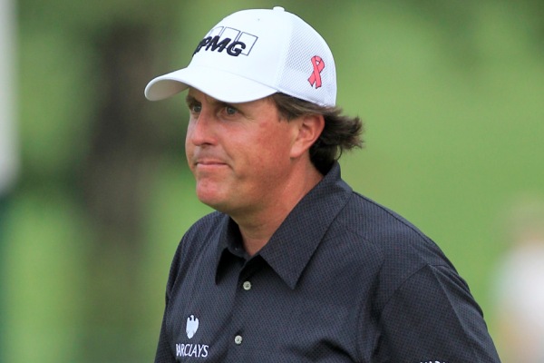 Phil Mickelson nedokázal využít další velkou šanci. 