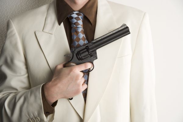 Zatkl nebezpečné mafiány, teď je mimo službu (ilustrační foto).