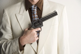 Zatkl nebezpečné mafiány, teď je mimo službu (ilustrační foto).