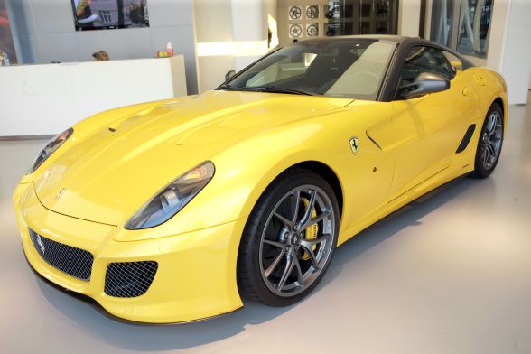 Ferrari 599 GTO, nejrychlejší silniční ferrari.