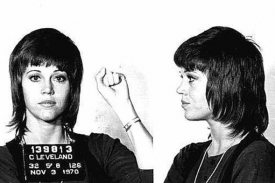 Herečka Jane Fondová v roce 1970.