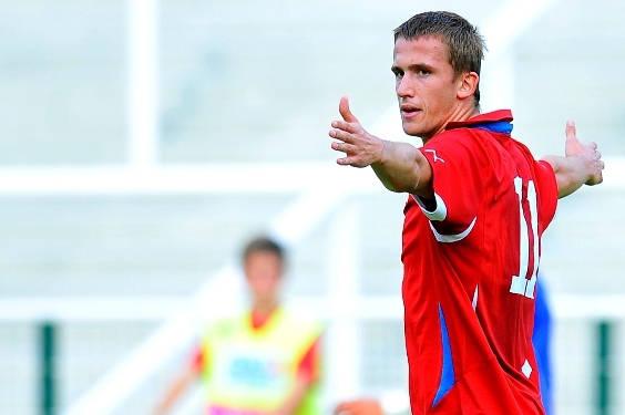 Tomáš Pekhart vstřelil v zápase hattrick.