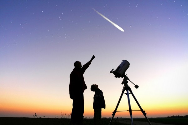 Pro pozorování Perseid není dalekohled potřeba.