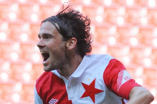 Karol Kisel vstřelil už svůj čtvrtý gól v dresu Slavie.
