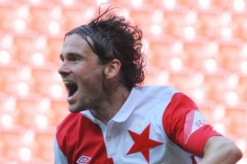 Karol Kisel vstřelil už svůj čtvrtý gól v dresu Slavie.