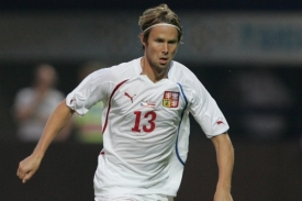 Jaroslav Plašil v dresu české reprezentace.
