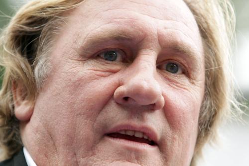 Francouzský herec Gérard Depardieu.