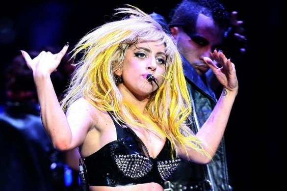 Zpěvačka Lady Gaga.