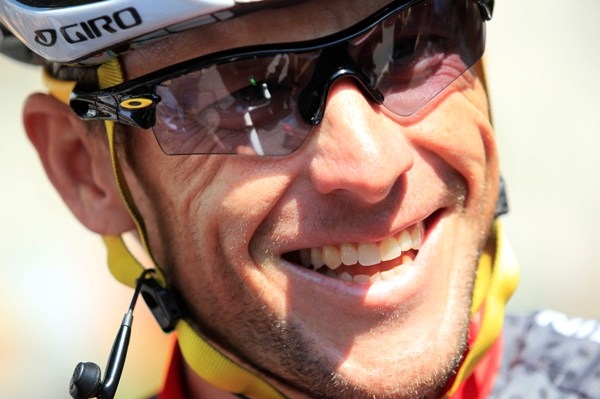 Lance Armstrong při své poslední Tour de France.