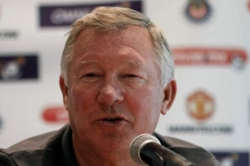 Trenér Manchesteru United Sir Alex Ferguson.