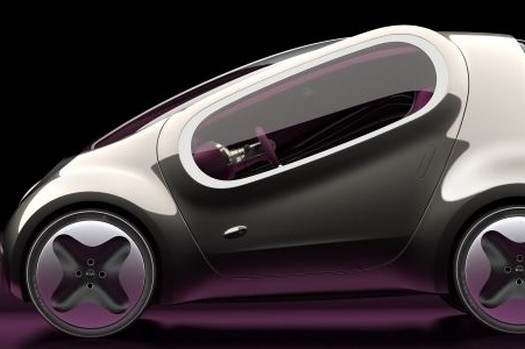 Odvážný design elektromobilu Kia POP.